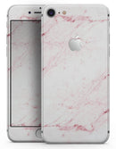 Pink Red Marble Surface - Skin-kit for the iPhone 8 or 8 Plus