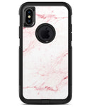 Pink Red Marble Surface - iPhone X OtterBox Case & Skin Kits