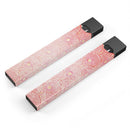 Pink SemiCircles with Yellow Polka Dots - Premium Decal Protective Skin-Wrap Sticker compatible with the Juul Labs vaping device