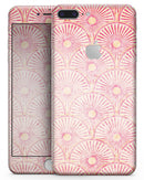 Pink SemiCircles with Yellow Polka Dots - Skin-kit for the iPhone 8 or 8 Plus