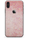 Pink SemiCircles with Yellow Polka Dots - iPhone X Skin-Kit