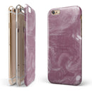 Pink Slate Marble Surface V15 iPhone 6/6s or 6/6s Plus 2-Piece Hybrid INK-Fuzed Case