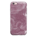 Pink Slate Marble Surface V15 iPhone 6/6s or 6/6s Plus 2-Piece Hybrid INK-Fuzed Case