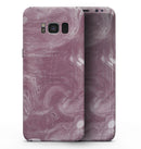 Pink Slate Marble Surface V15 - Samsung Galaxy S8 Full-Body Skin Kit