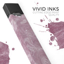Pink Slate Marble Surface V15 - Premium Decal Protective Skin-Wrap Sticker compatible with the Juul Labs vaping device