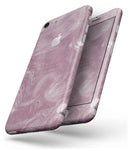 Pink Slate Marble Surface V15 - Skin-kit for the iPhone 8 or 8 Plus