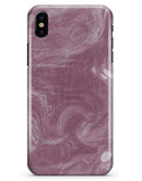 Pink Slate Marble Surface V15 - iPhone X Clipit Case