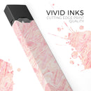 Pink Slate Marble Surface V42 - Premium Decal Protective Skin-Wrap Sticker compatible with the Juul Labs vaping device