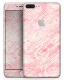 Pink Slate Marble Surface V42 - Skin-kit for the iPhone 8 or 8 Plus