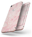 Pink Slate Marble Surface V42 - Skin-kit for the iPhone 8 or 8 Plus