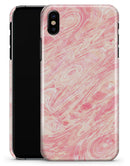 Pink Slate Marble Surface V42 - iPhone X Clipit Case