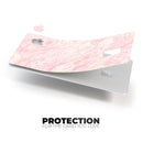 Pink Slate Marble Surface V43 - Premium Protective Decal Skin-Kit for the Apple Credit Card