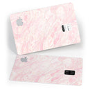 Pink Slate Marble Surface V43 - Premium Protective Decal Skin-Kit for the Apple Credit Card