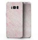 Pink Slate Marble Surface V43 - Samsung Galaxy S8 Full-Body Skin Kit