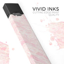 Pink Slate Marble Surface V43 - Premium Decal Protective Skin-Wrap Sticker compatible with the Juul Labs vaping device