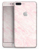 Pink Slate Marble Surface V43 - Skin-kit for the iPhone 8 or 8 Plus