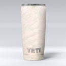 Pink Slate Marble Surface V47 - Skin Decal Vinyl Wrap Kit compatible with the Yeti Rambler Cooler Tumbler Cups