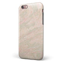 Pink Slate Marble Surface V47 iPhone 6/6s or 6/6s Plus 2-Piece Hybrid INK-Fuzed Case