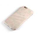 Pink Slate Marble Surface V47 iPhone 6/6s or 6/6s Plus 2-Piece Hybrid INK-Fuzed Case