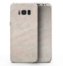 Pink Slate Marble Surface V47 - Samsung Galaxy S8 Full-Body Skin Kit