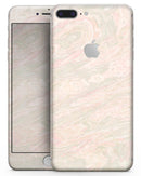 Pink Slate Marble Surface V47 - Skin-kit for the iPhone 8 or 8 Plus