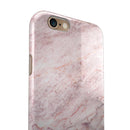 Pink Slate Marble Surface V7 iPhone 6/6s or 6/6s Plus 2-Piece Hybrid INK-Fuzed Case