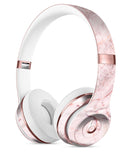 Pink Slate Marble Surface V7 Full-Body Skin Kit for the Beats by Dre Solo 3 Wireless Headphones