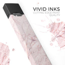 Pink Slate Marble Surface V7 - Premium Decal Protective Skin-Wrap Sticker compatible with the Juul Labs vaping device