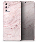 Pink Slate Marble Surface V7 - Premium Vinyl Skin Decal for Samsung Galaxy S25 Ultra, S24, S23, S22 & All Galaxy S Models