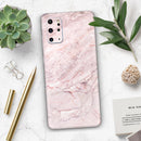 Pink Slate Marble Surface V7 - Premium Vinyl Skin Decal for Samsung Galaxy S25 Ultra, S24, S23, S22 & All Galaxy S Models