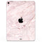 Pink Slate Marble Surface V7 - Full Body Skin Decal for the Apple iPad Pro 12.9", 11", 10.5", 9.7", Air or Mini (All Models Available)