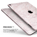 Pink Slate Marble Surface V7 - Full Body Skin Decal for the Apple iPad Pro 12.9", 11", 10.5", 9.7", Air or Mini (All Models Available)