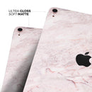 Pink Slate Marble Surface V7 - Full Body Skin Decal for the Apple iPad Pro 12.9", 11", 10.5", 9.7", Air or Mini (All Models Available)