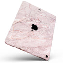 Pink Slate Marble Surface V7 - Full Body Skin Decal for the Apple iPad Pro 12.9", 11", 10.5", 9.7", Air or Mini (All Models Available)
