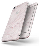Pink Slate Marble Surface V7 - Skin-kit for the iPhone 8 or 8 Plus