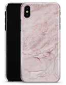 Pink Slate Marble Surface V7 - iPhone X Clipit Case