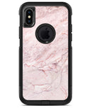 Pink Slate Marble Surface V7 - iPhone X OtterBox Case & Skin Kits