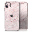 Pink Slate Marble Surface V7 - Protective Skin Wrap & Decal – Compatible with iPhone SE to iPhone 17 Pro Max (All Models)