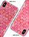 Pink Sorted Large Watercolor Polka Dots - iPhone X Clipit Case
