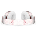 Pink Splattered Marble Surface Full-Body Skin Kit for the Beats by Dre Solo 3 Wireless Headphones