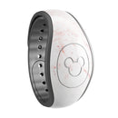 Pink Splattered Marble Surface - Decal Skin Wrap Kit for the Disney Magic Band