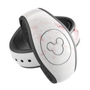 Pink Splattered Marble Surface - Decal Skin Wrap Kit for the Disney Magic Band