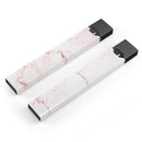 Pink Splattered Marble Surface - Premium Decal Protective Skin-Wrap Sticker compatible with the Juul Labs vaping device