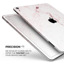 Pink Splattered Marble Surface - Full Body Skin Decal for the Apple iPad Pro 12.9", 11", 10.5", 9.7", Air or Mini (All Models Available)