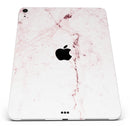 Pink Splattered Marble Surface - Full Body Skin Decal for the Apple iPad Pro 12.9", 11", 10.5", 9.7", Air or Mini (All Models Available)
