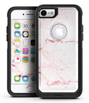 Pink Splattered Marble Surface - iPhone 7 or 7 Plus Commuter Case Skin Kit