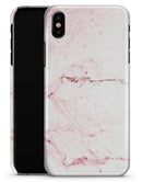 Pink Splattered Marble Surface - iPhone X Clipit Case