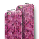 Pink Tribal Arrow Pattern iPhone 6/6s or 6/6s Plus 2-Piece Hybrid INK-Fuzed Case