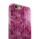 Pink Tribal Arrow Pattern iPhone 6/6s or 6/6s Plus 2-Piece Hybrid INK-Fuzed Case