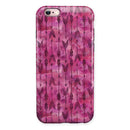 Pink Tribal Arrow Pattern iPhone 6/6s or 6/6s Plus 2-Piece Hybrid INK-Fuzed Case